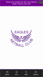Mobile Screenshot of eaglesnetball.com